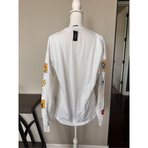 Nike Exploration Series Basketball Long Sleeve Tee Cartoon Arms size medium - Picture 2 of 9